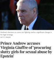 Prince Andrew thoughts