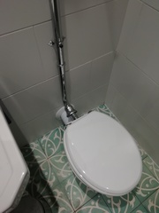 leaky inlet on high flush toilet