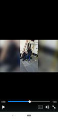 Policeman kicks 15 year old girl in the stomach