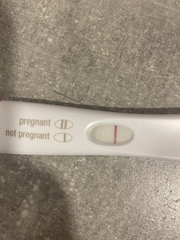 Faint positive?