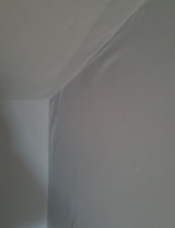 Freshly painted top floor on house I just viewed. Huge red flag?