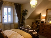 To ask what your bedroom looks like?
