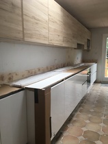 To think this kitchen is lovely and not too girlie?