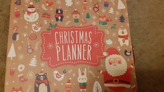 Christmas planners cheap in The Works!