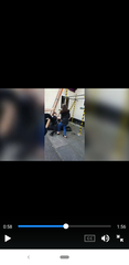 Policeman kicks 15 year old girl in the stomach