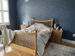 To ask what your bedroom looks like?