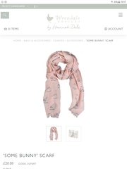 A scarf that isn't leopard print?!