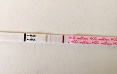 Super faint line or indent?