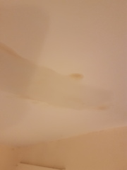 Staining coming from bedroom ceiling.