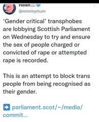 More than one “woman” a week prosecuted for rape?!?!