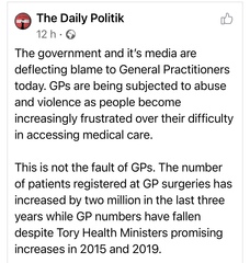 To think GPs should do their job