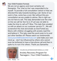 Your Child Freedom Formula - scam