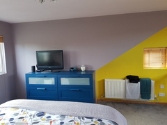 To ask what your bedroom looks like?