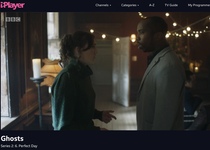 Green jumper search - worn by Alison in Ghosts