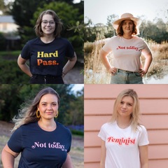 Feminist T-shirts you can usefully wear in Tesco
