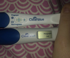 2-3 weeks pregnant light pink discharge