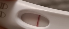Faint line or indent?
