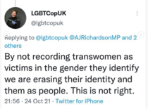 "Trans Criminals are not Women" says Priti Patel