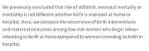 To ask you to help me make a decision re. home birth?