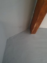 Freshly painted top floor on house I just viewed. Huge red flag?