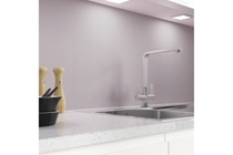 What flooring would go with this worktop and splashback?