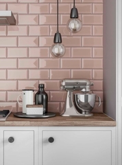 To think this kitchen is lovely and not too girlie?