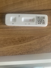 Lateral flow tests always positive