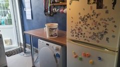 How much did you pay for your kitchen fitter to put a new ( laminate) worktop ?