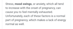 Pregnancy test results