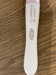4 weeks 1 day pregnancy test - is my line dark enough?!