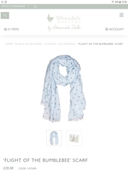 A scarf that isn't leopard print?!