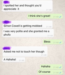 Rude "famous people"