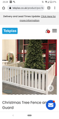 Keeping toddlers away from the tree