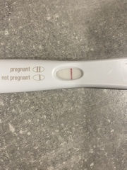 Faint positive?