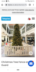 Keeping toddlers away from the tree