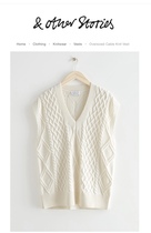 Am I too old to wear a sweater vest..