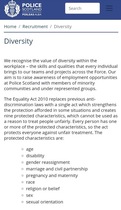 Police Scotland rewriting protected characteristics