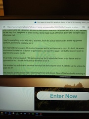 Advert blacking out whole screen