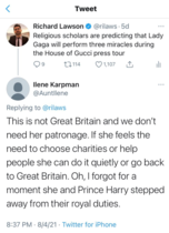 Interesting analysis on social media about Meghan