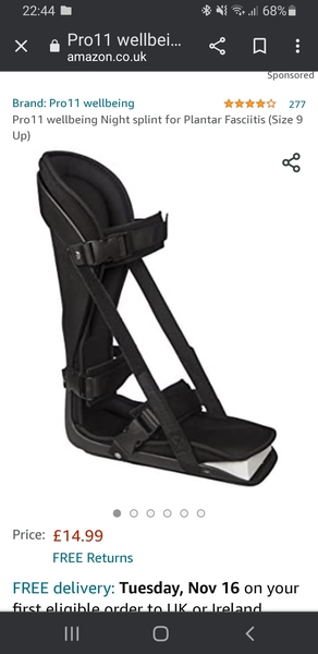 AIBU about Plantar fasciitis
