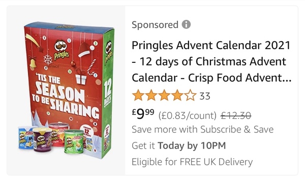 Last call for buying an Advent Calendars!