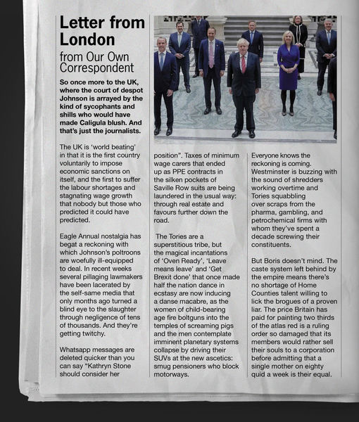 Brexit Megathread Part 3: COP26 and beyond. The Empire is no more.