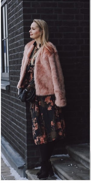 What coat to go with long dresses - winter