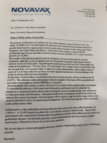 Novavax vaccine trial part 4  - STILL waiting for approval