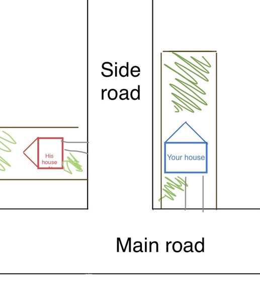 Planning Breach by the neighbour and the council allowed it