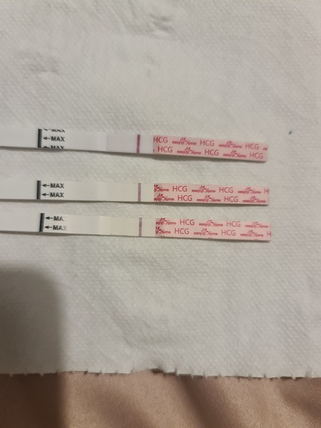 Curious if anyone sees a faint line?