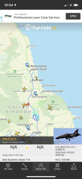 Any flightradar 24 geeks?
