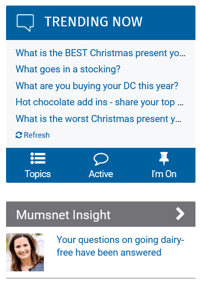 Please turn off “Trending in Christmas” or at least make the red less BRIGHT!