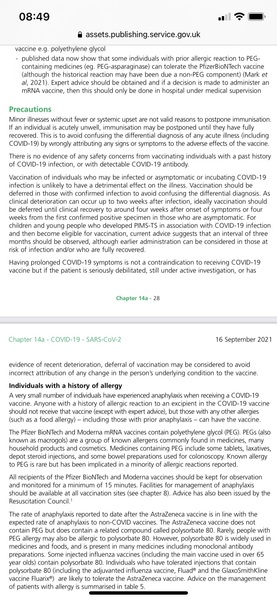 Should I cancel my sons vaccine??