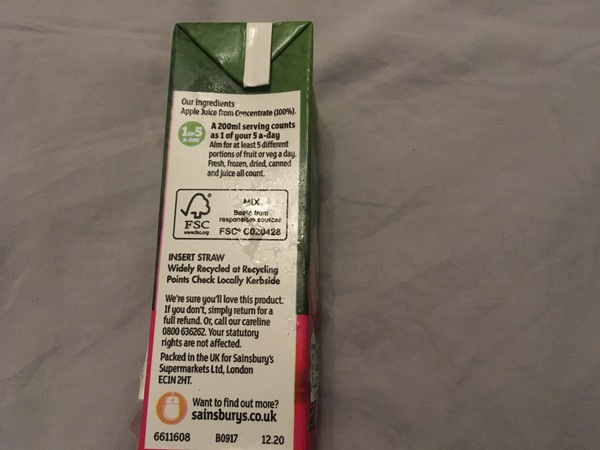 Packed lunch police